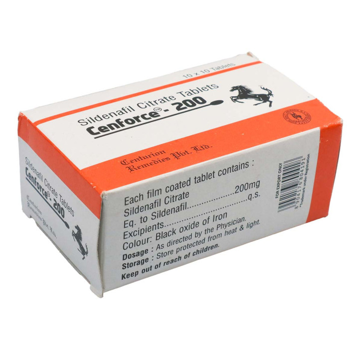 CENFIRCE 200 - Sidenafil Citrate